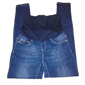 9th & Main Over the‎ Belly Stretchy Maternity Skinny Jeans Size M